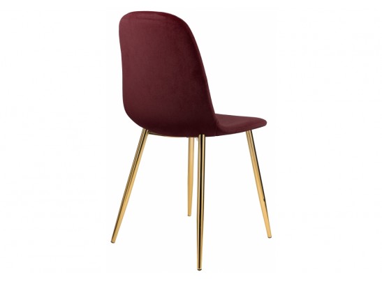 Стул на металлокаркасе Dabl wine red в Ростове-на-Дону Стул на металлокаркасе Dabl wine red в Ростове-на-Дону