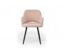 Стул на металлокаркасе Эолин 360 латте (glory 10) / черный в Ростове-на-Дону