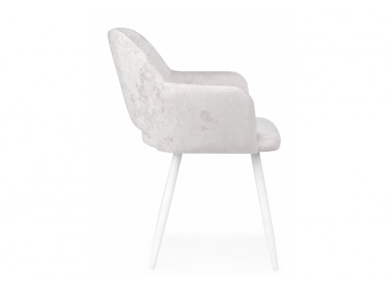 Стул на металлокаркасе Эолин светло-бежевый (simple 011) / белый в Ростове-на-Дону