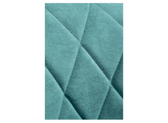 Стул на металлокаркасе Гутрид ромбы спереди бирюзовый / белый каркас в Ростове-на-Дону