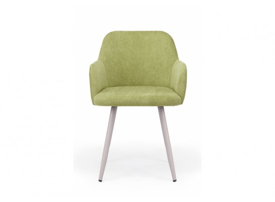 Стул на металлокаркасе Инфини зеленый (ocean 013) / серый в Ростове-на-Дону