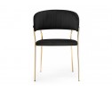 Стул на металлокаркасе Kamelia black / gold в Ростове-на-Дону