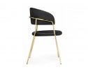 Стул на металлокаркасе Kamelia black / gold в Ростове-на-Дону