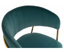 Стул на металлокаркасе Kamelia green / gold в Ростове-на-Дону