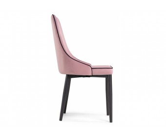 Стул на металлокаркасе Kora 1 light purple / black