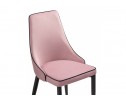 Стул на металлокаркасе Kora 1 light purple / black в Ростове-на-Дону