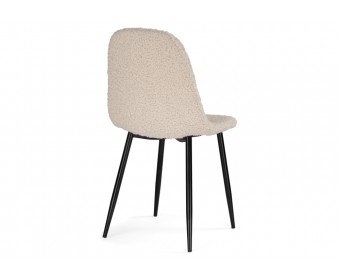 Стул на металлокаркасе Lilu white / black