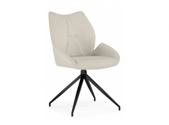 Стул на металлокаркасе Miranda 360 крутящийся beige / black в Ростове-на-Дону