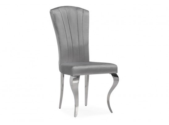 Стул на металлокаркасе Sally dark grey / steel в Ростове-на-Дону
