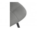 Стул на металлокаркасе Sidra dark gray / black в Ростове-на-Дону