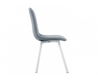 Стул на металлокаркасе Sling white / gray