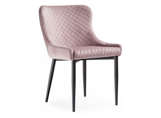 Стул на металлокаркасе Teo light purple / black в Ростове-на-Дону