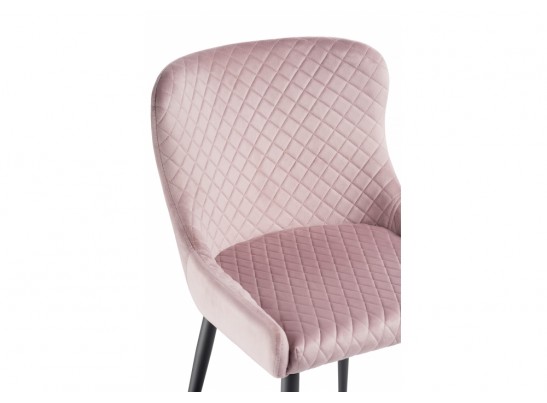 Стул на металлокаркасе Teo light purple / black в Ростове-на-Дону