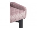 Стул на металлокаркасе Teo light purple / black в Ростове-на-Дону