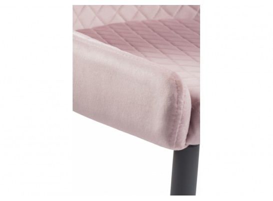 Стул на металлокаркасе Teo light purple / black в Ростове-на-Дону