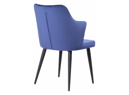 Стул на металлокаркасе Velen dark blue в Ростове-на-Дону