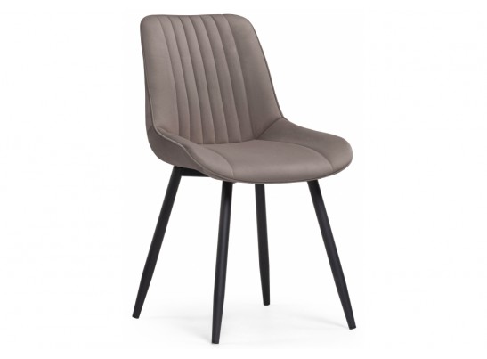 Стул на металлокаркасе Вейв латте / черный в Ростове-на-Дону