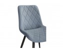 Стул на металлокаркасе Fox light blue / black в Ростове-на-Дону