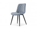 Стул на металлокаркасе Fox light blue / black в Ростове-на-Дону