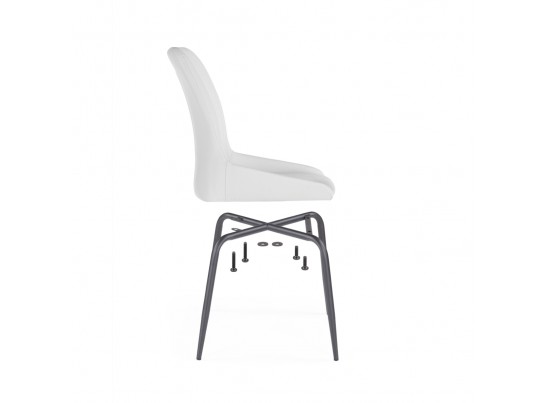 Стул на металлокаркасе Lado white / black в Ростове-на-Дону