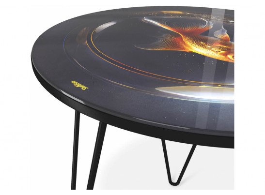 Журнальный стол Sheffilton SHT-CT27 лунная ночь / черный муар в Ростове-на-Дону