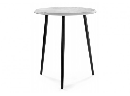 Журнальный столик Абелия бетон белый / черный матовый в Ростове-на-Дону