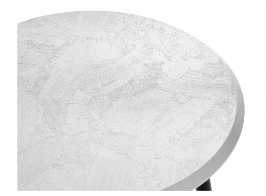 Журнальный столик Абелия бетон белый / черный матовый в Ростове-на-Дону