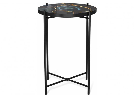 Журнальный столик SHT-CT8-3 титановый кварц / черный муар в Ростове-на-Дону