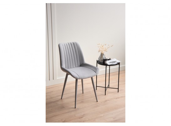 Стул на металлокаркасе Седа светло-серый (zd 960) / серый в Ростове-на-Дону