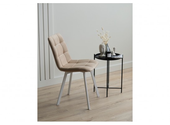 Стул на металлокаркасе Чилли бежевый / белый в Ростове-на-Дону