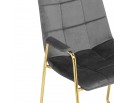 Стул на металлокаркасе Lana dark grey / gold в Ростове-на-Дону