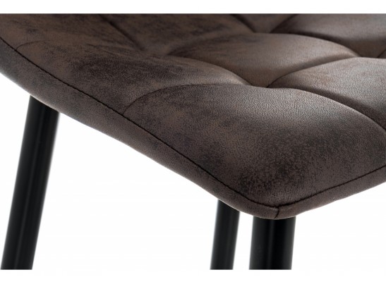 Барный стул Chio black / dark brown в Ростове-на-Дону