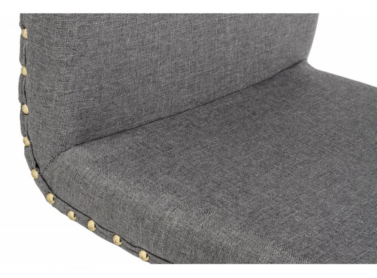 Барный стул Crown grey fabric в Ростове-на-Дону