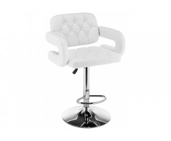 Барный стул Shiny белый