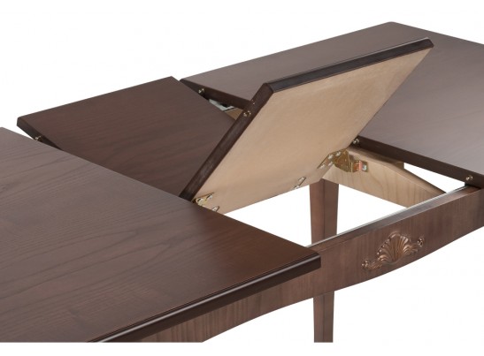 Деревянный стол Алейо 120(155)x79х75 орех в Ростове-на-Дону