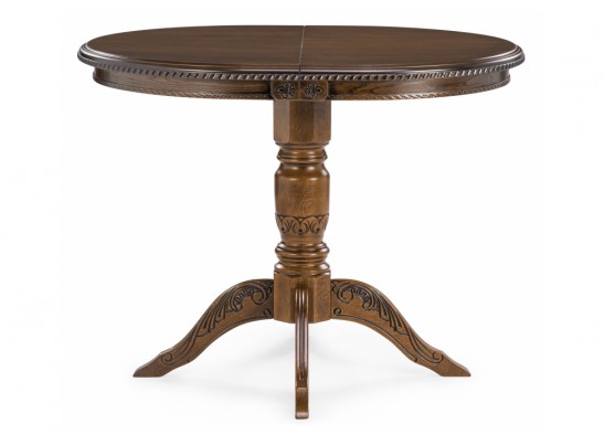 Деревянный стол Аллофан круглый орех в Ростове-на-Дону