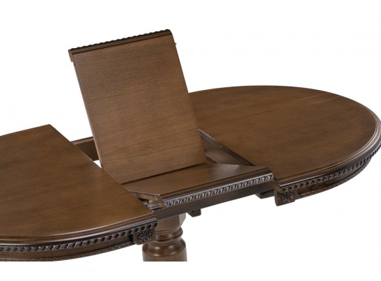 Деревянный стол Аллофан круглый орех в Ростове-на-Дону