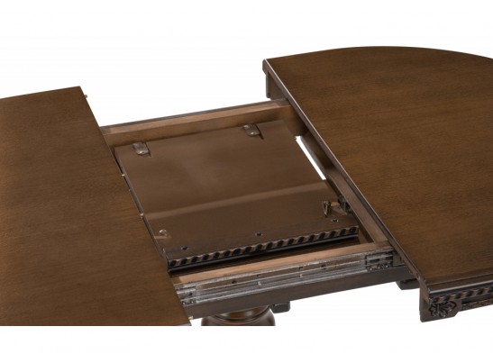 Деревянный стол Аллофан круглый орех в Ростове-на-Дону