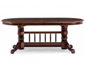 Деревянный стол Кантри орех с коричневой патиной