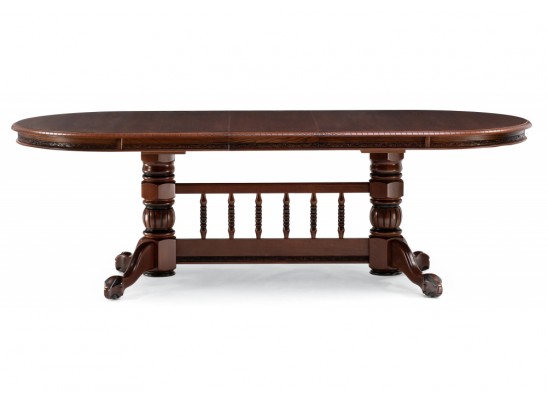 Деревянный стол Кантри орех с коричневой патиной в Ростове-на-Дону