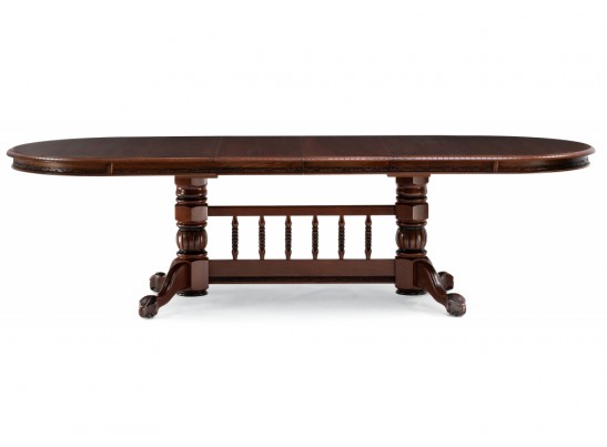 Деревянный стол Кантри орех с коричневой патиной в Ростове-на-Дону