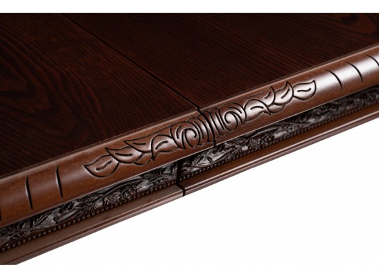 Деревянный стол Кантри орех с коричневой патиной в Ростове-на-Дону