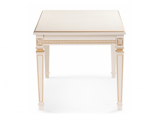 Деревянный стол Паветти прямоугольный слоновая кость / золото в Ростове-на-Дону