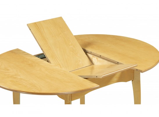 Деревянный стол Распи круглый 90(120)х90х76 бук в Ростове-на-Дону