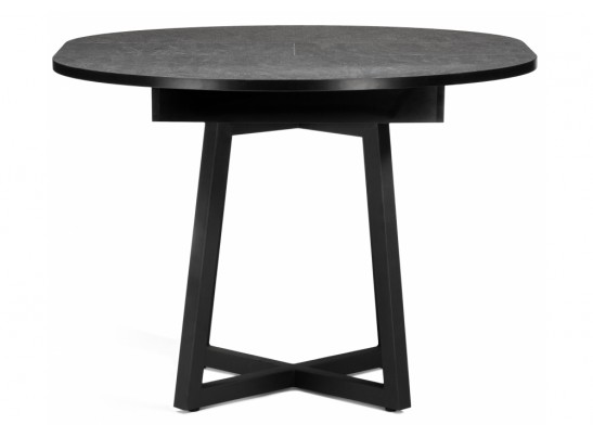 Деревянный стол Регна черный / черный каркас в Ростове-на-Дону