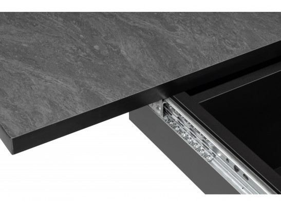 Деревянный стол Регна черный / черный каркас в Ростове-на-Дону