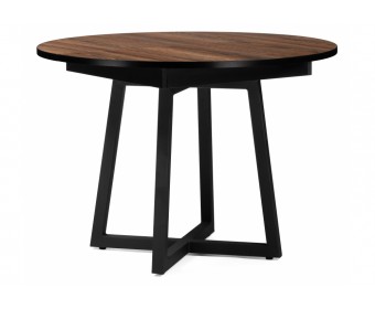 Деревянный стол Регна дерево / черный каркас