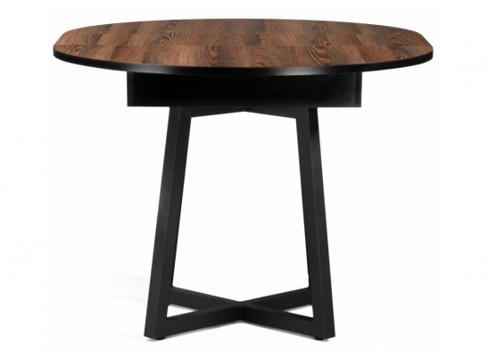 Деревянный стол Регна дерево / черный каркас в Ростове-на-Дону