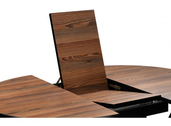 Деревянный стол Регна дерево / черный каркас в Ростове-на-Дону