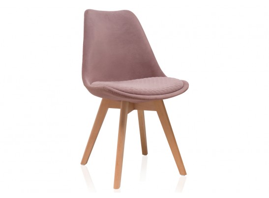 Деревянный стул Bonuss light purple / wood в Ростове-на-Дону